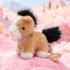 Fluffy Horse Stuffed Animal Horse Soft Plush Toy Doll Zodiac Horse Plush Toy  Chinese Zodiac