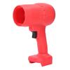 Red Portable Jet Blower 600650G Handheld Industrial Electric Air Duster for Home Car Office 1824V