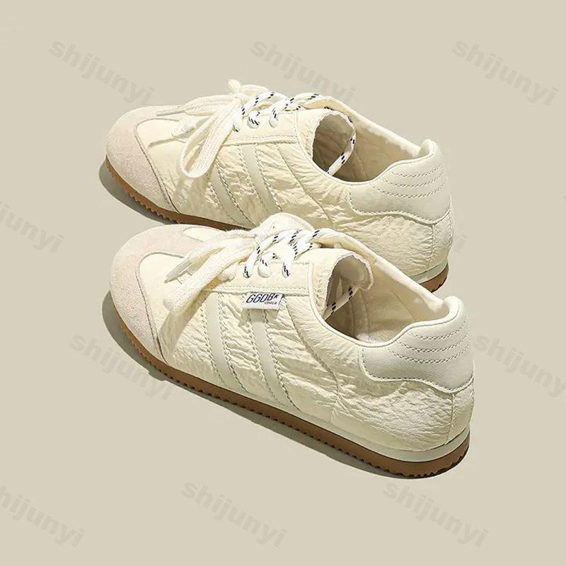 Women's Sneakers 2025 Spring Autumn New Lightweight Comfortable Non Slip Running Shoes Fashion Vintage Outdoor Casual Flat Shoes