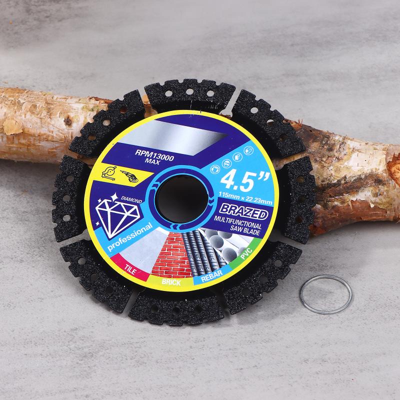 115Mm Metal Cutting Diamond Blades Angle Grinder Cutting Disc Grinding Wheel Tool For Steel Concrete Stone Marble Cutting