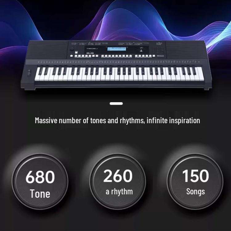 Korg MK302 61-klawiszowa elektroniczna klawiatura dynamiczna dla początkujących i profesjonalistów