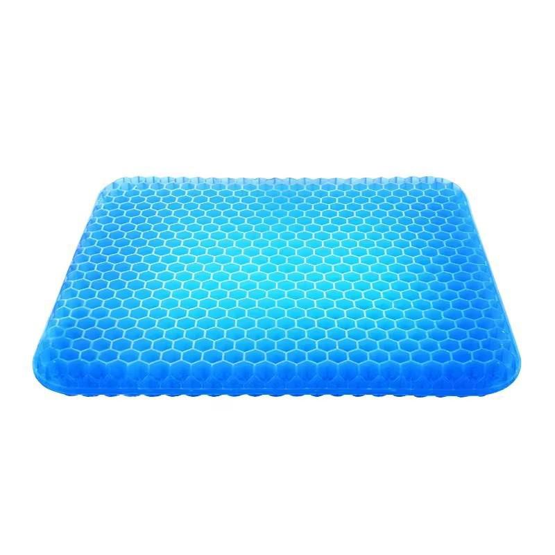 Honeycomb Gel Seat Cushion - Cooling, Breathable & Anti-Pain Chair Pad for Summer