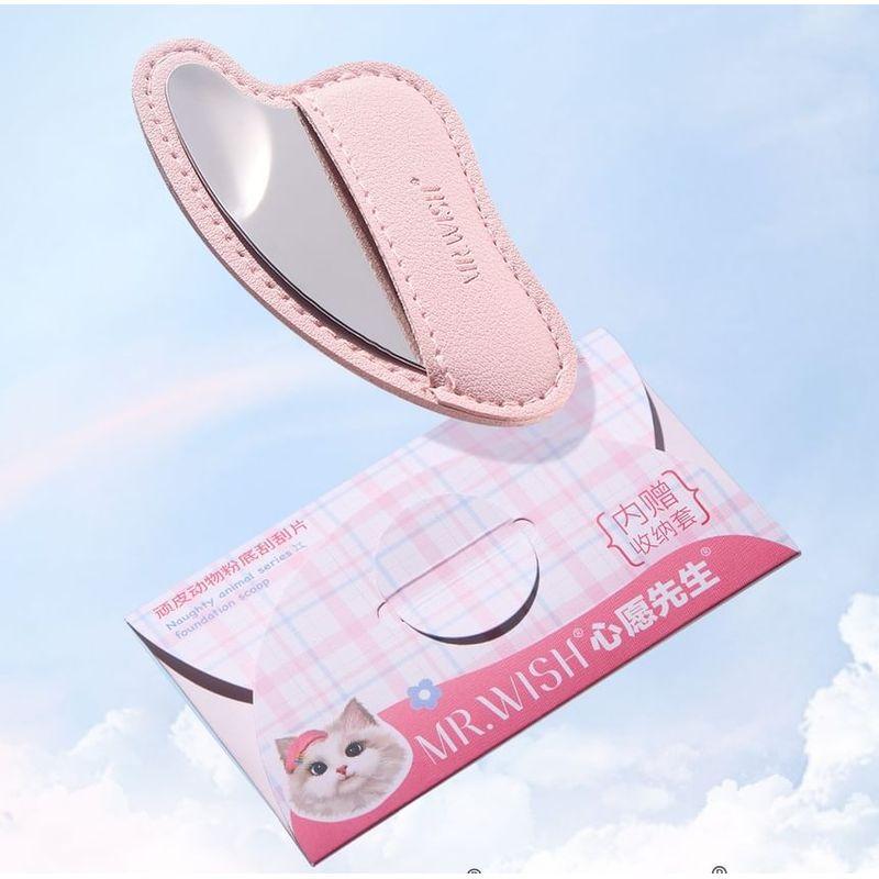 Worthbuy - Stainless Steel Makeup Foundation Scraper