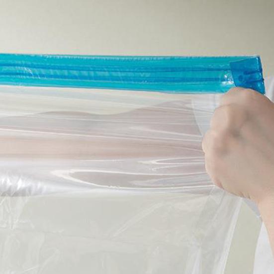 4Pcs Vacuum Compression Comforter Bags Vacuum Seal Bags with Hand Pump Space Saver Compression