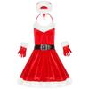 Christmas costumes, stage performance Christmas costumes, annual meeting ladies holiday theme party Christmas costumes