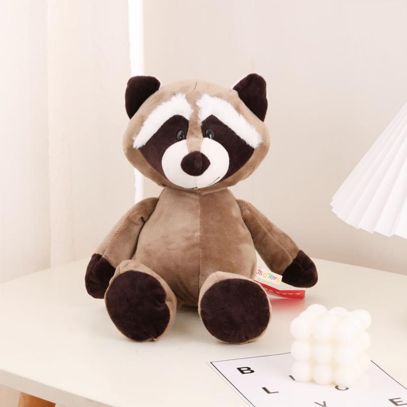 25cm śliczny las pluszowa zabawka śpiący Mate dżungla wypchany lew tygrys słoń pies żyrafa szop małpa Kawaii Doll