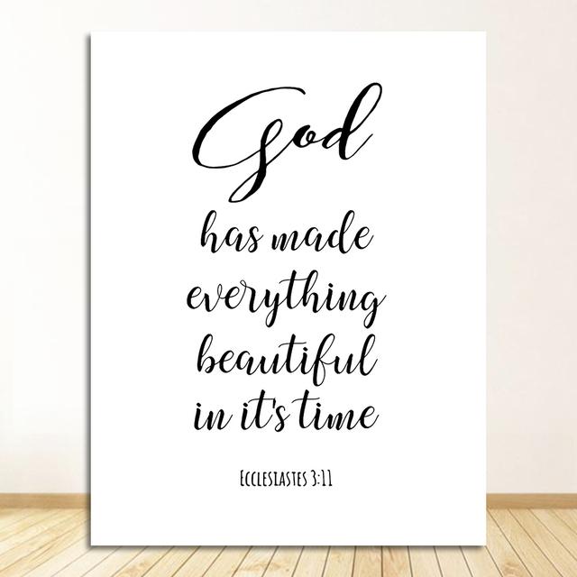 

Настенная живопись на холсте, Священное Писание, цитата Бога, постеры и принты, фотографии для гостиной, домашний декор, библейский стих, христианская типография 21cm×30cm NoFrame