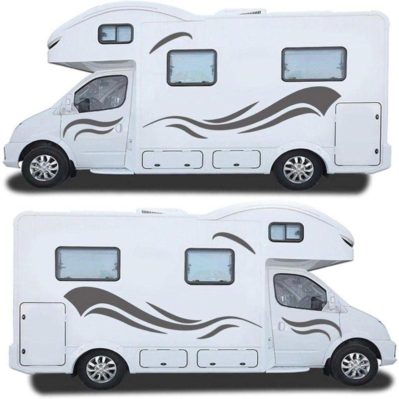 Eye Catching Car Weatherproof Decorative Stickers for Motorhomes Enthusiasts Seeking Unique Designs & Easy Application