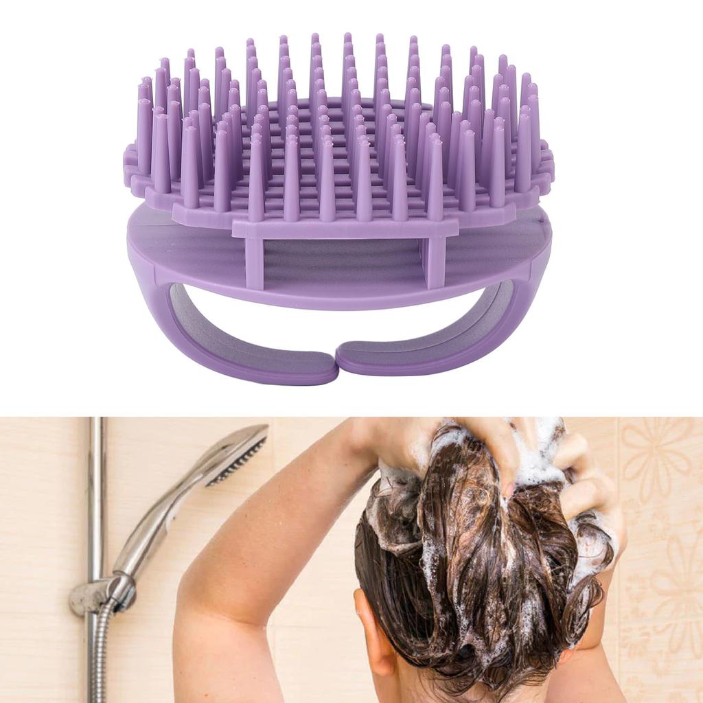 Masażer do skóry głowy Multifunkcyjny masażer do skóry głowy Szczotka do szamponu TPE Skrobak do skóry głowy na łupież Swędzącą łuszczącą się skórę głowy