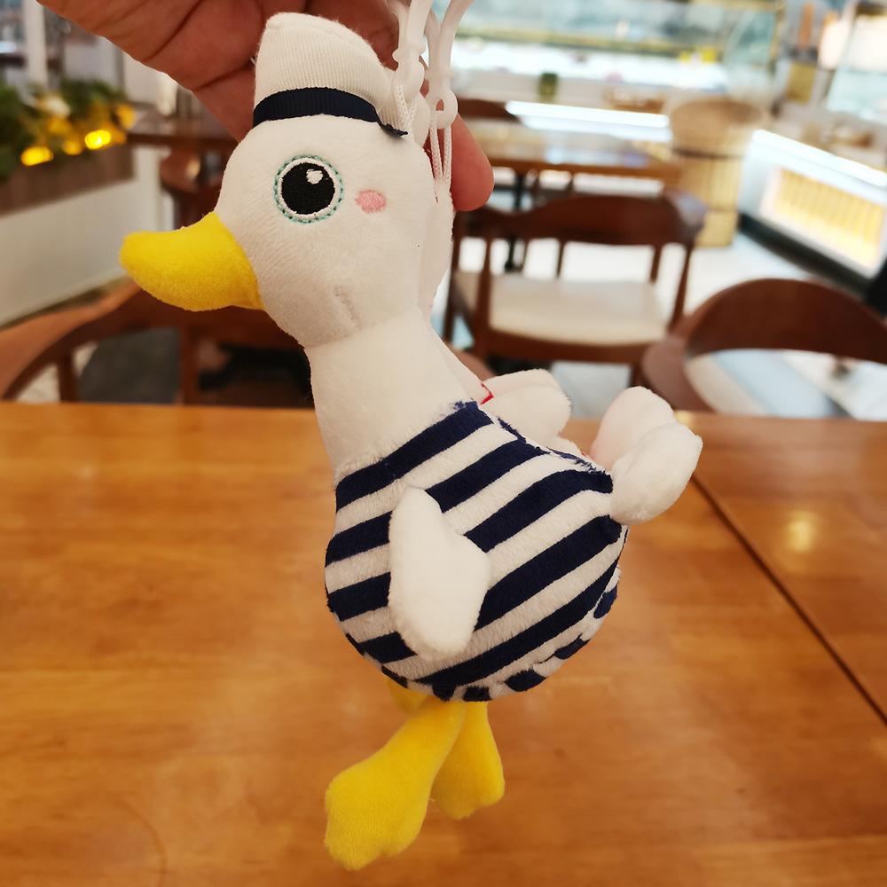 

Plush Seagull Doll Pendant Keychain Plush Doll Gift Backpack Pendant Key Crack Crack Machine 18Cm