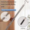 Adjustable Clothes Drying Rod Adjustable Rod 134cm Adjustable Clothes Rod Indoor Clothes Drying For Plant Hanging