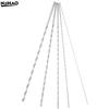 Silver 2mm/3mm/4mm/5mm/6mm Extra Long HSS Drilling Straight Shank Drill Bits Parts Cutter Drilling Kit For Wood SteelMetal Alloy