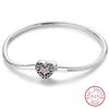925 Silver Pumpkin Cart Tree of Life Heart Shaped Magic Eye Bracelets Fit DIY Charms Birthday Jewelry Gifts
