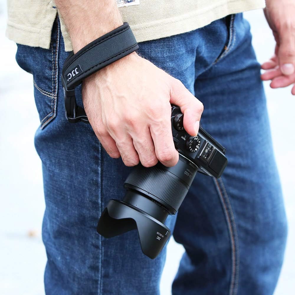JJC Super Soft Camera Hand Strap for Nikon Coolpix and Quick and Z8, Z7, Z6, Z7II, Z6II, Z5, ZFC, ZF, Z50, Z30, D7500, D7200, D7100, D5600, D5500,