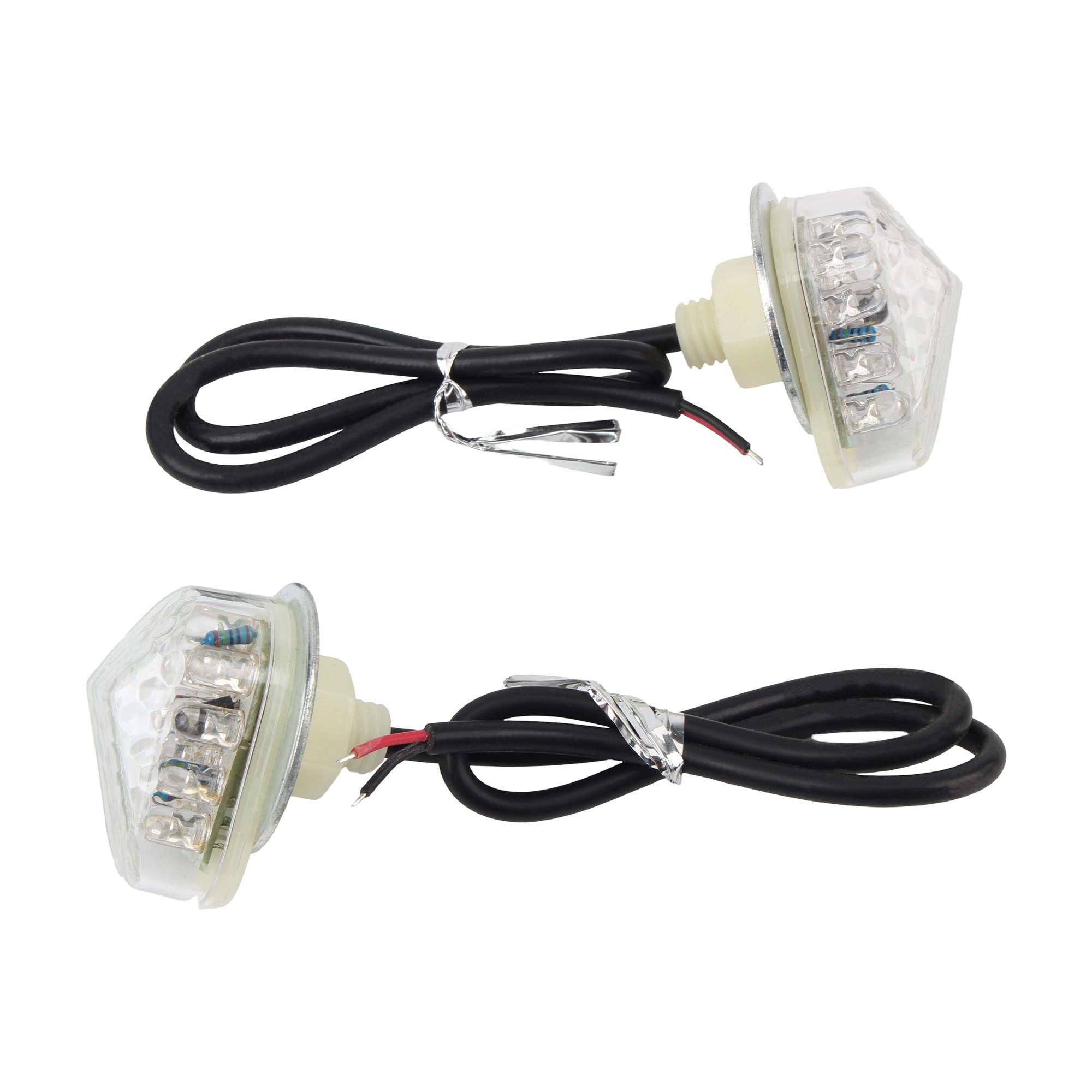

Motorcycle Turn Signal Indicator Flashing Lights LED Bulb Light For Yamaha YZF R25 R3 R1 R6 R6S FZ1 FZ6 FZ8 FAZER XJ6 MT03