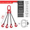 Complete Lifting Chain Sling with Hooks for Mining and Rigging