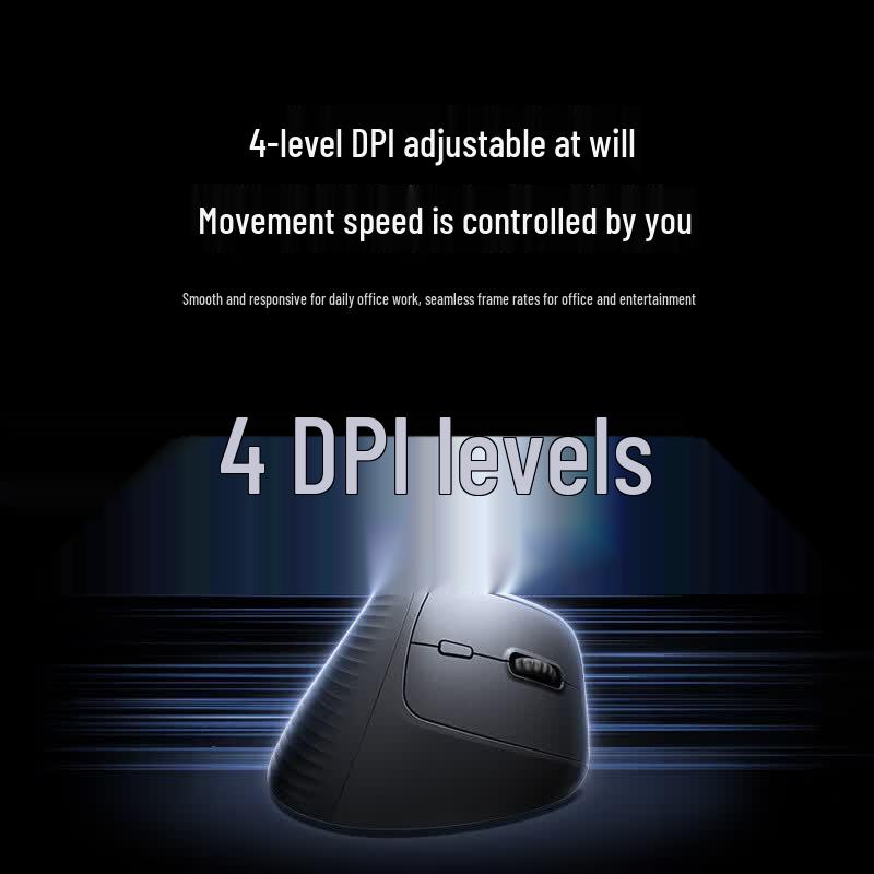UGREEN M571P Ergonomic Vertical Wireless Bluetooth Mouse