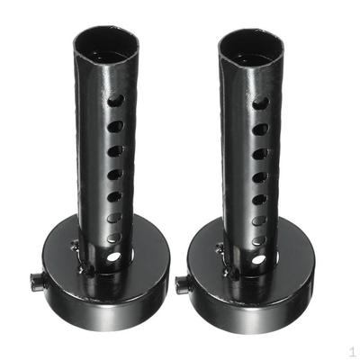 Universal Motorcycle Exhaust Muffler Baffle Black 35mm