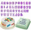 DIY Baking Tools Alphabet Number Fondant Cake Decoration Embossing Mold Cookie Stamp Letter Number Molds for Cookie Decorating