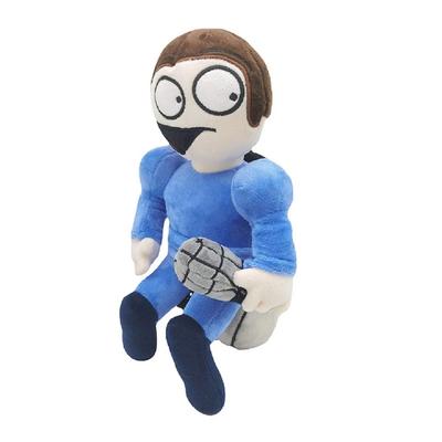 25/30cm Dave and Bambi Plush Toys Cartoon Friday Night Funk Plush Doll FNF Stuffed Cartoon Dolls for Kid Christmas Birthday Gift