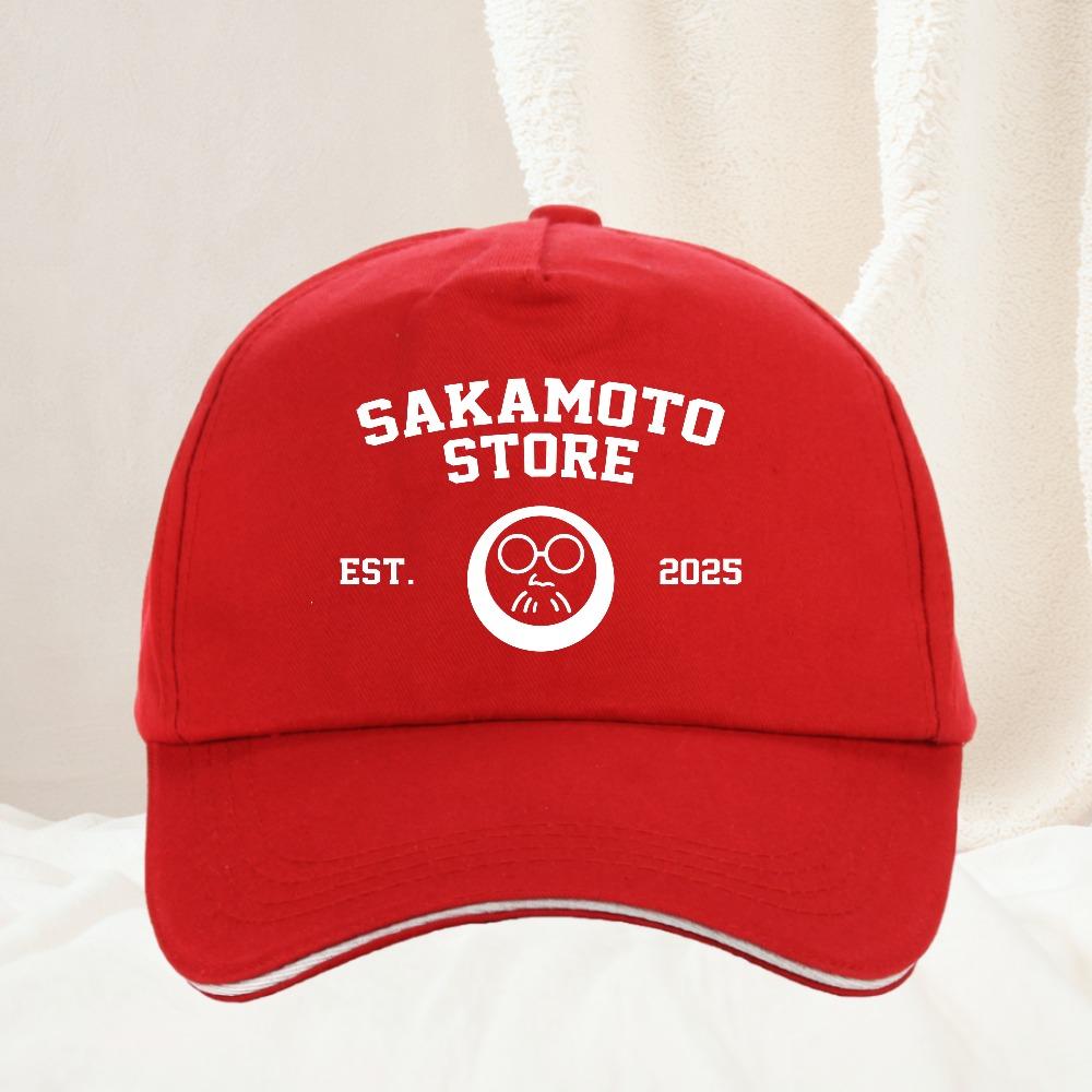 Sakamoto Store EST Baseball Cap Cartoon Unisexga Sakamoto Days Printing hat Summer adjustable Unisex Snapback hat Gorras Adjustable