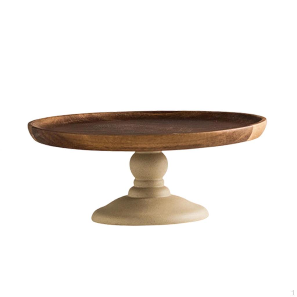 Cake Stand Holder Serving Tray Dessert Display Plate for Wedding Celebration