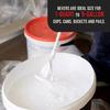 Steel Helical Mixing Blade For Power Drills Hexagonal Shaft Ensures Stability When Mixing Paint Grout In Large Bucket