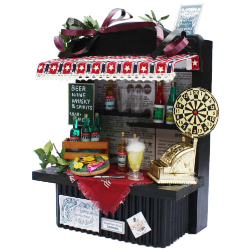 Billy Handmade Dollhouse Kit Mini Counter Kit Pub 8491