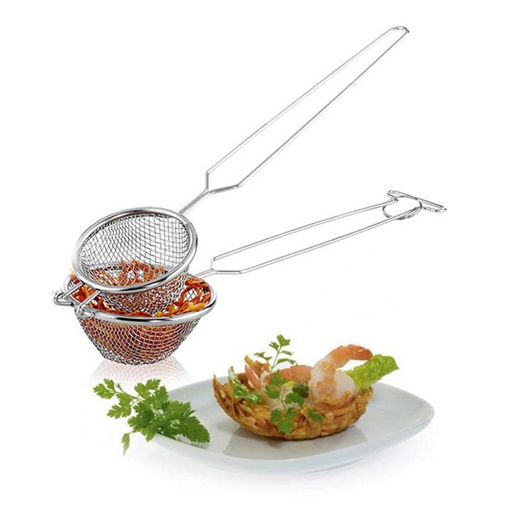 Stainless Steel Bird Nest Forming Sieve - Hendi 646601