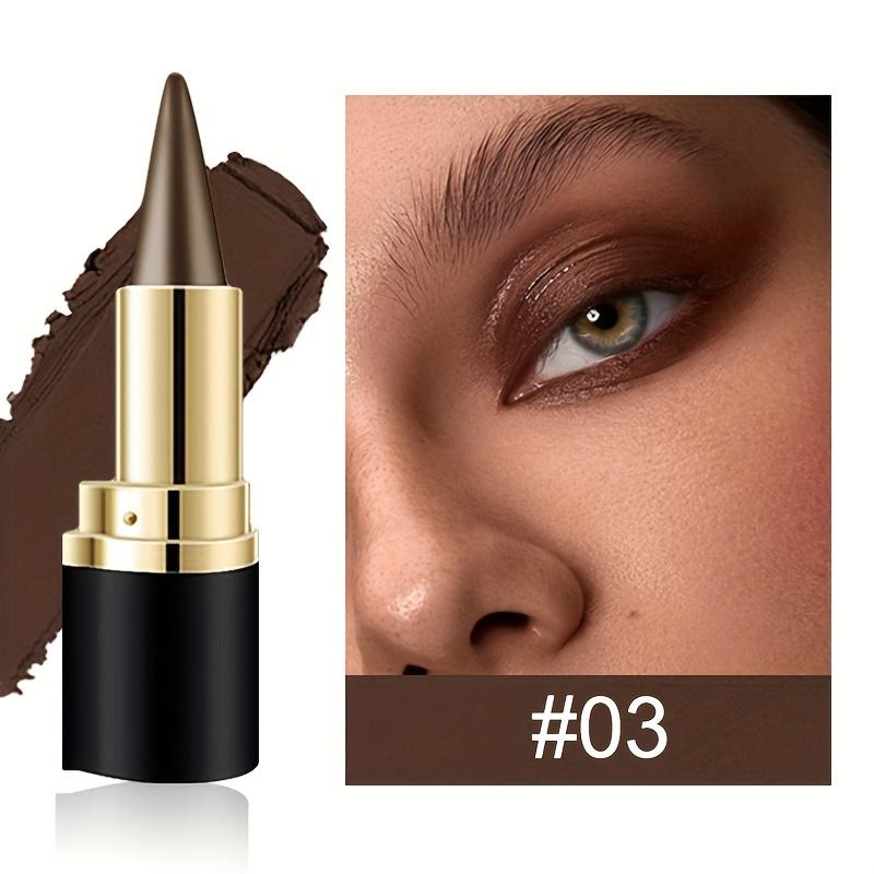 24 Stunden lang haltender Eyeliner-Gel-Stick - Mattes Finish, Schnelltrocknend, Wischfest & Wasserdicht in 4 Farben für makellose Tages- & Party-Looks