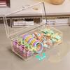 Hair Accessories Organizer Acrylic Storage Box Clear Hair Tie Organizer For Headband Cosmetic Storage Box Desk Jewelry Organizer