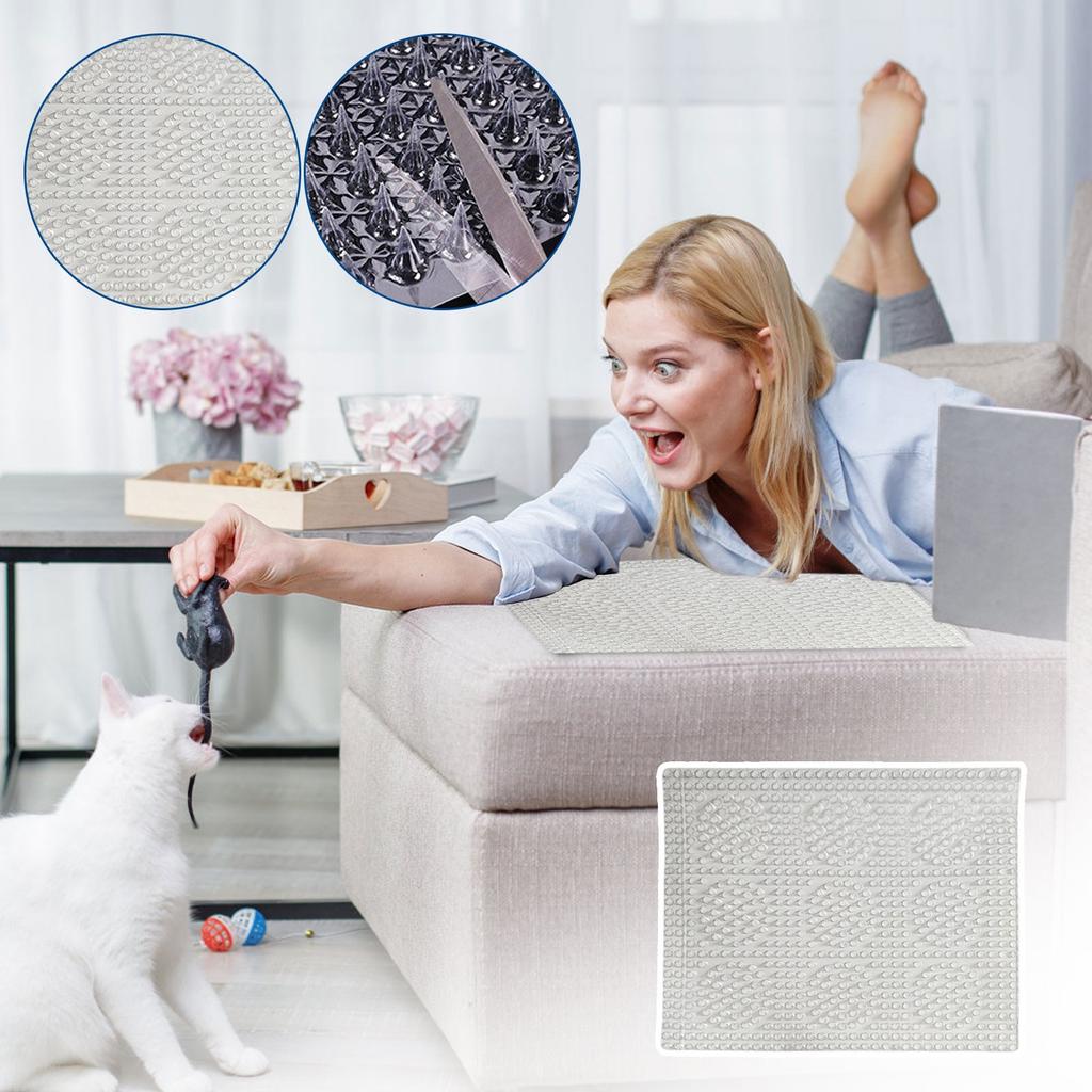 2pc -cat Scratching Mat, -cat Thorn Mat, -cat Bed Isolation And Cat Bed Bottom Baffle, -cat Thorn Nail, No Harm To Cats
