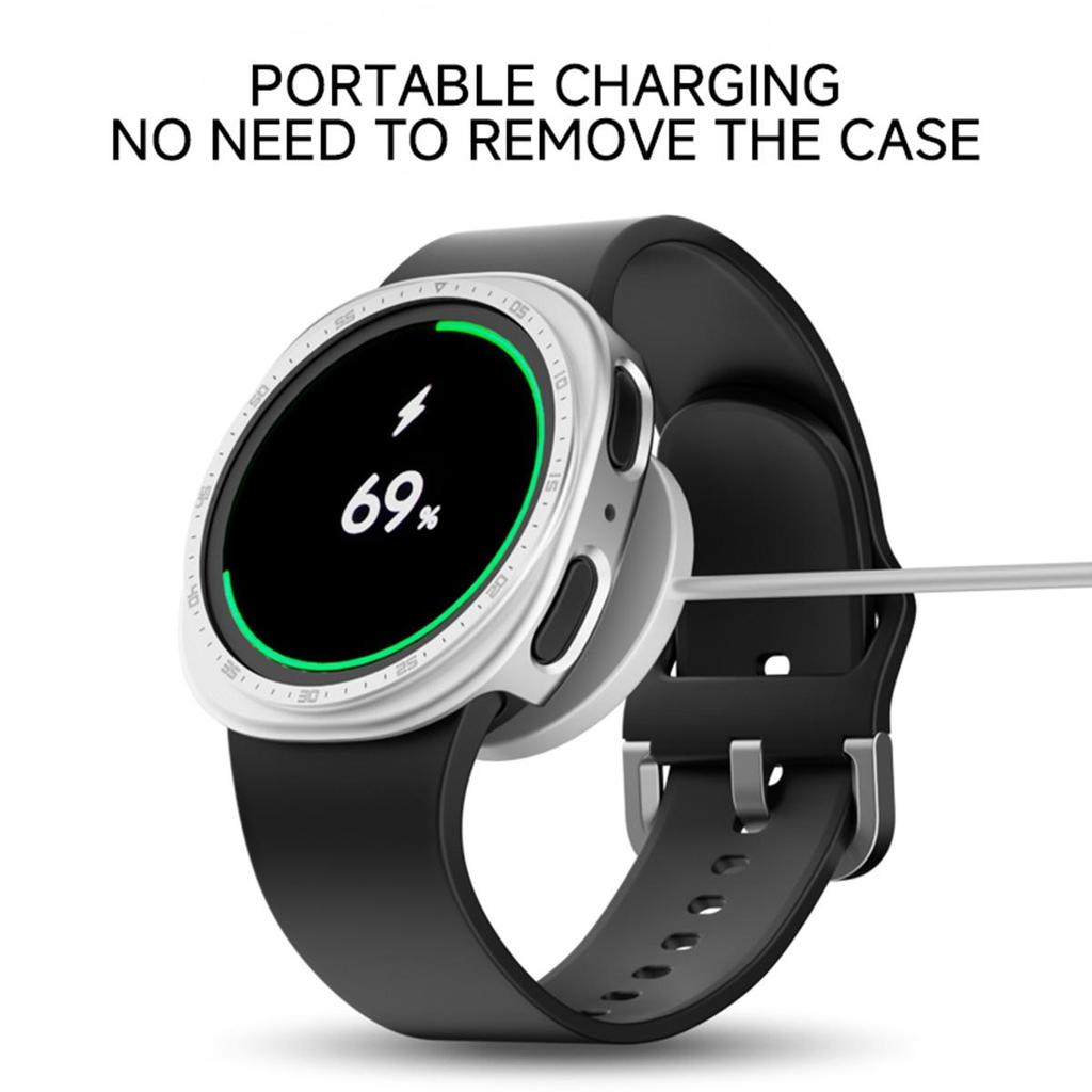 Θήκη PC Για Samsung Galaxy Watch 8 44mm Αξεσουάρ Προστατευτικό οθόνης προφυλακτήρας Κέλυφος Κοίλο κάλυμμα κλίμακας για Samsung Watch 8 40mm