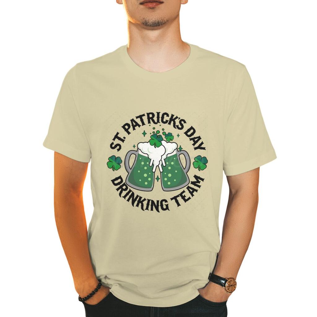 St Patricks Day Drinking Team Tshirt Funny Irish Drinking Team Unisex Tshirts Happy Go Lucky Green Beer Unisexs Clothes