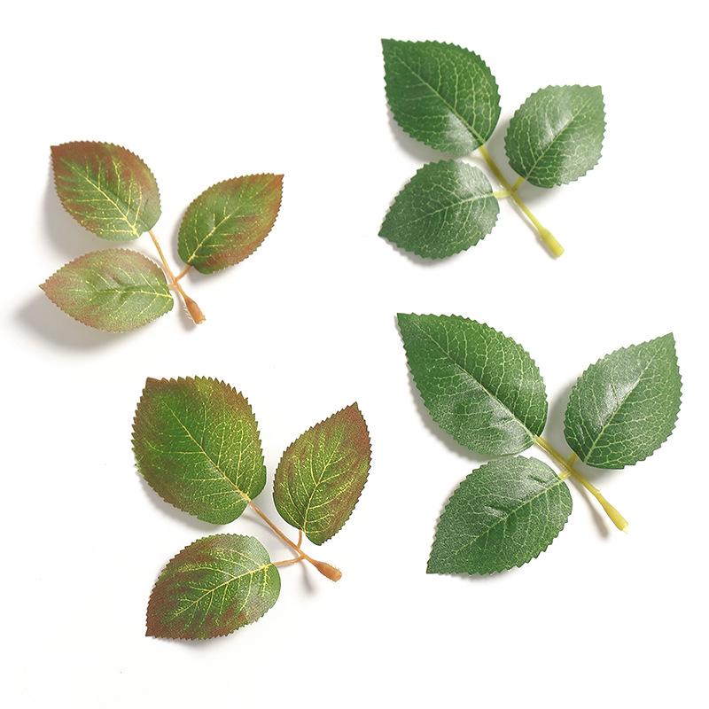 Filigree Rose Leaf Greenery for DIY Wedding Decor & Photography Props