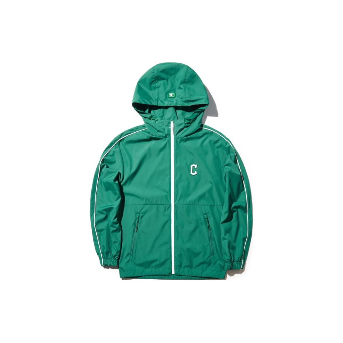 MLB Cleveland Indians Jackets Unisex Green Hooded Moderate Other 3AWJV0743-45GNS S