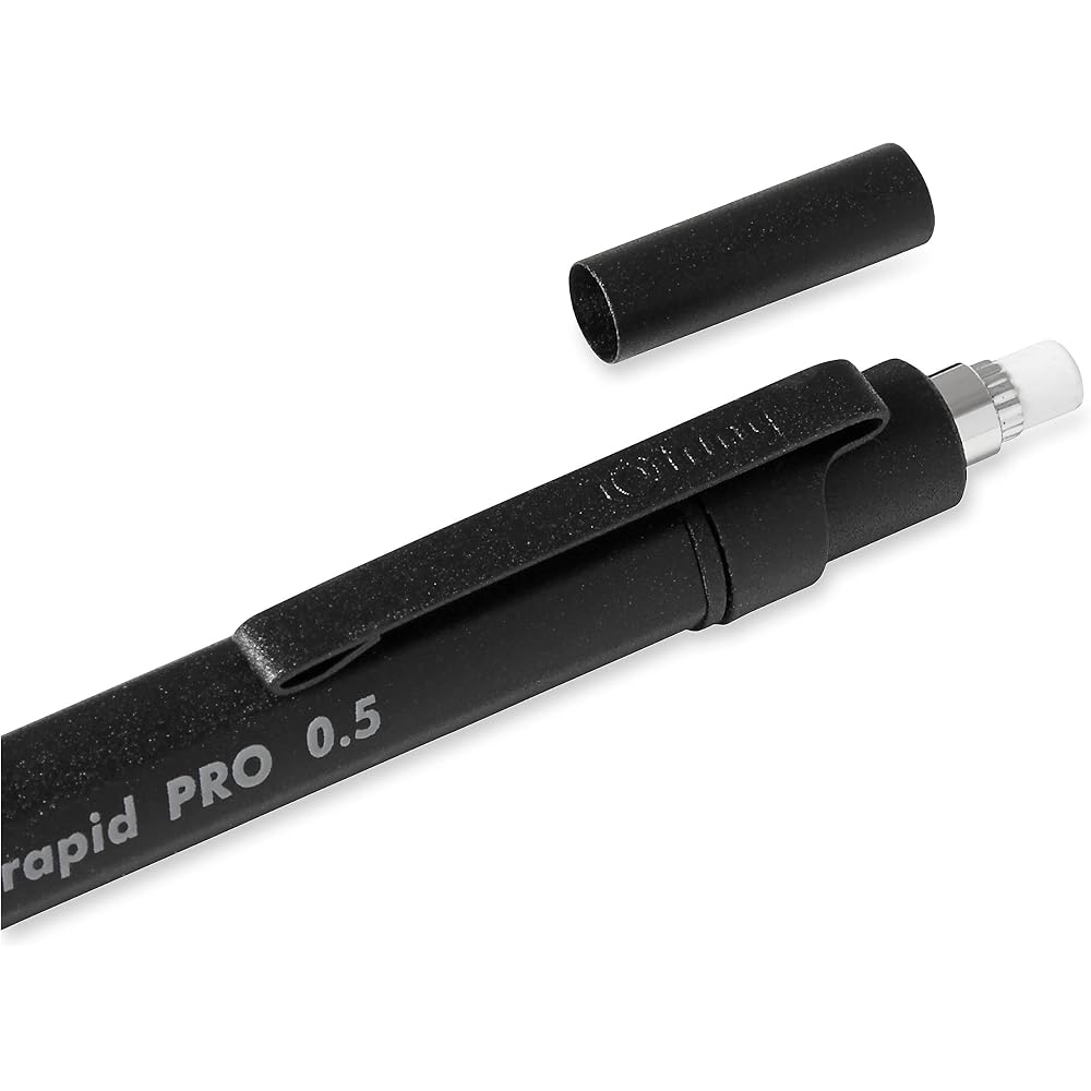 Rottling Mechanical Pencil Rapid Pro 0.5mm Black 1904-258 [Genuine Japanese]