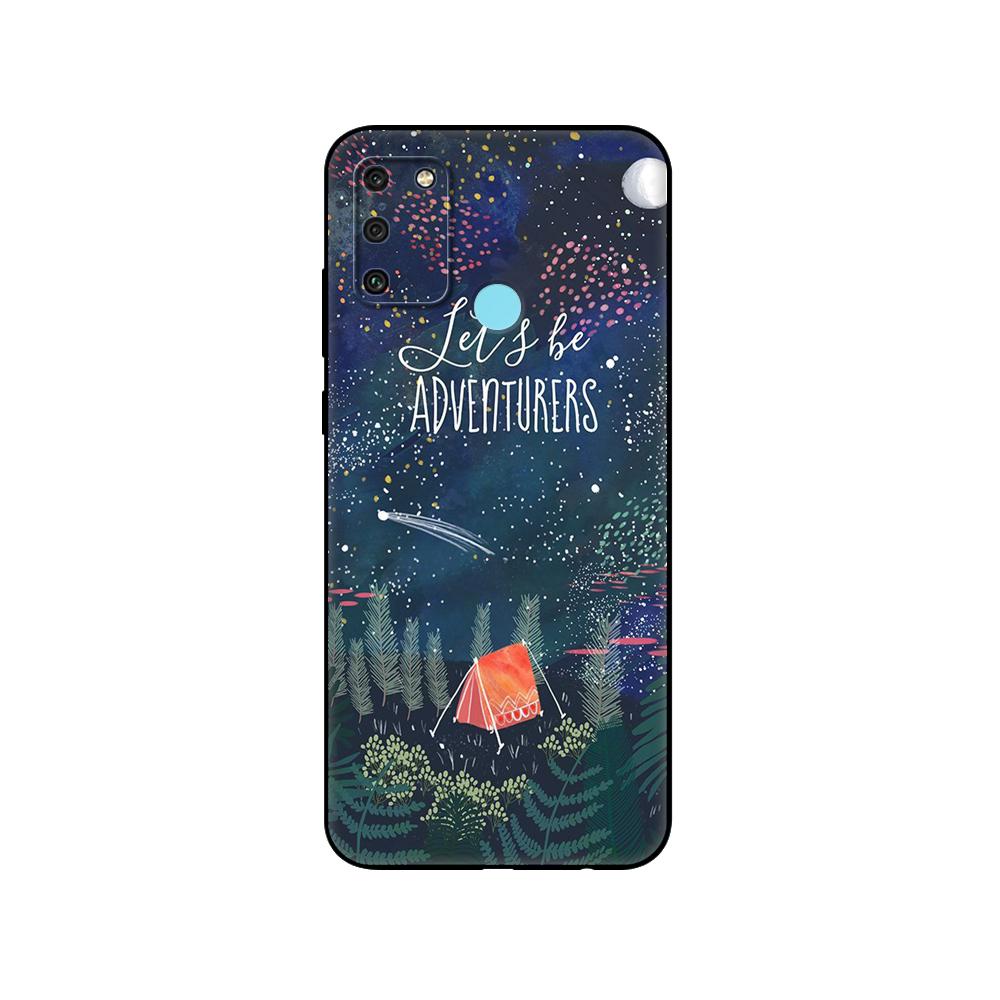Black tpu Case For Huawei Honor 8a 8s Prime 9 Lite honor 9A 9C 9X Premium 9x Pro 9S Summer Travel Pack your Bags Lets Go Clear