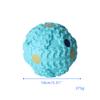 2024 Custom Vinyl Dog Treat Ball Food Dispensing Toy Protruding Grinding Teeth Chew Toys Interactive Slow Feeder