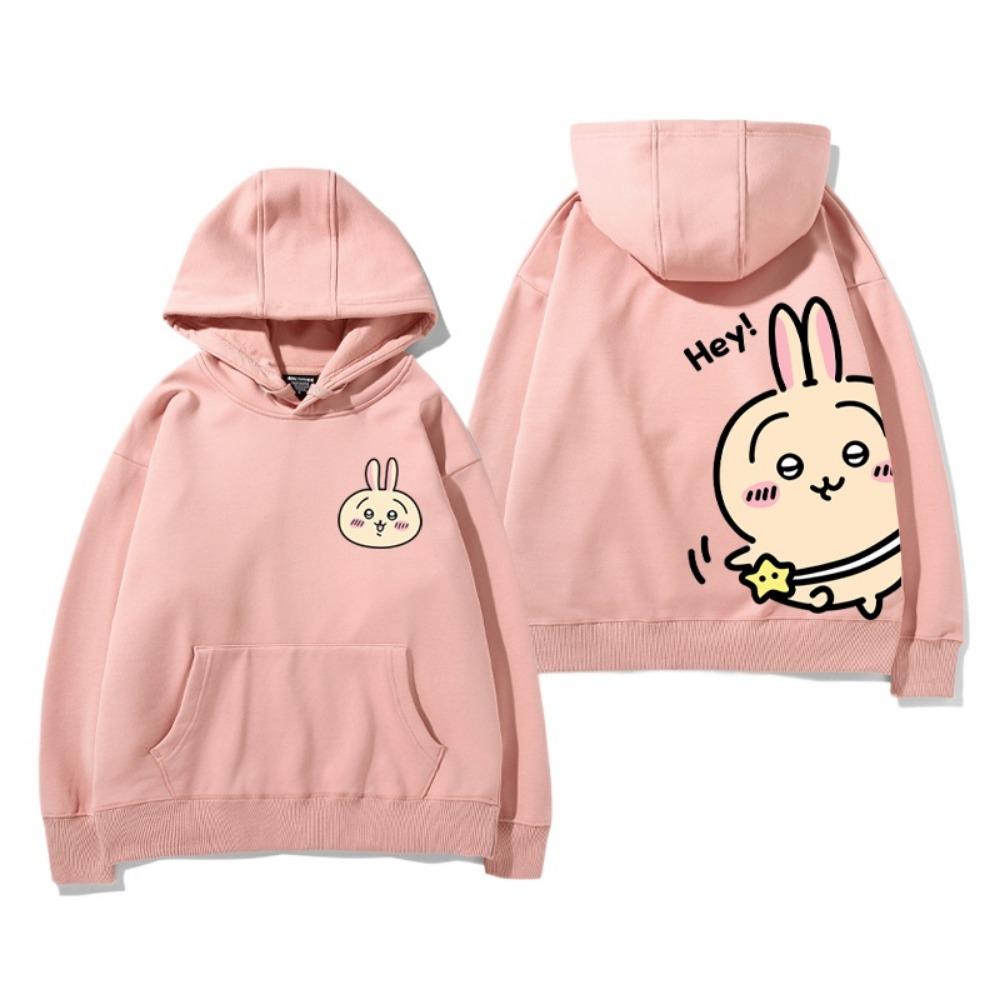 Ladies' Cute Hoodie Chiikawa Hooded Hoodie Hachiware Girls' Casual Sweater Usagi Loose Fashion Trend Women's Hoodie