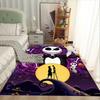 1pc The Nightmare Before Christmas Carpet Area Rug, Bedroom, and Playroom - Durable, Stain-Resistant, and Easy To Clean, Living Room, Laundr