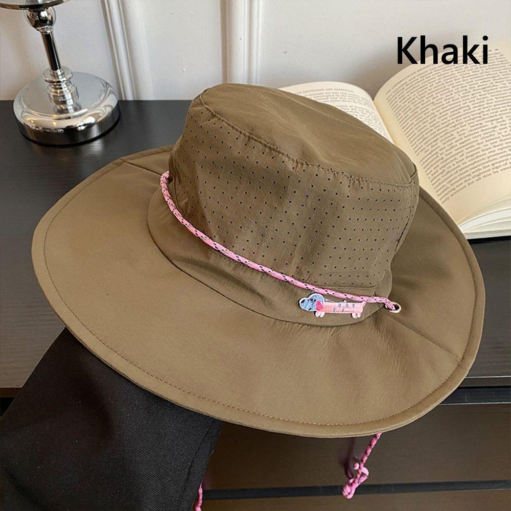 Sun Protection Fishing Caps Sunscreen Bucket Hats High Quality Bucket Hat  For Outdoor Camping