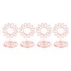 20PCS Wire Table Picture Photo Holder Gold Plated   Reusable Table Card Holder for Wedding Anniversary Party