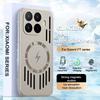 Ultra-thin Heat Dissipation Case For XIAOMI 17T 17TPro Magnetic Wireless Charging Metallic Paint Hard PC Cover For MI17T Pro