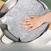 Fiber Absorbent Towel, Soft Towel, Non-shedding Absorbent Towel, Oil Stain Cleaning Cloth, Edge-cut Bamboo Charcoal Fiber Cloth