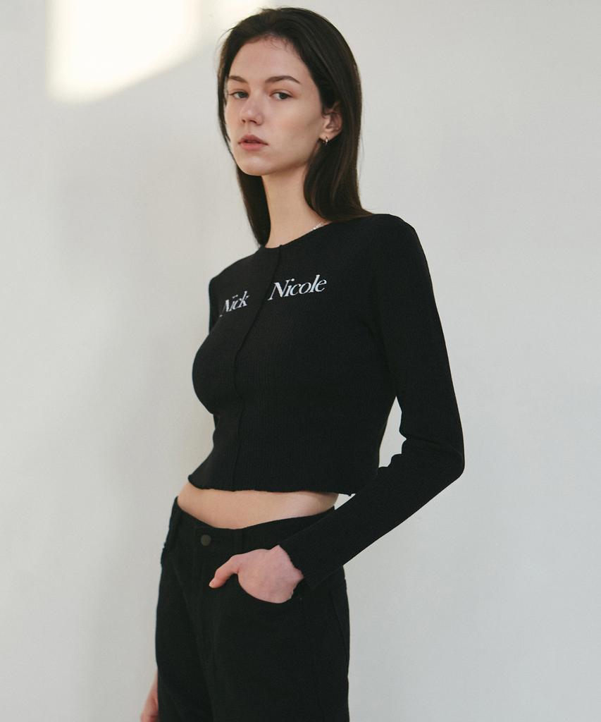 Nigaennikol Nicole Signature Slim Knit_Black