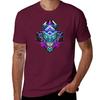 Folklore Nordic Tribal Metalworks T-shirt oversized summer clothes Blouse designer t shirt