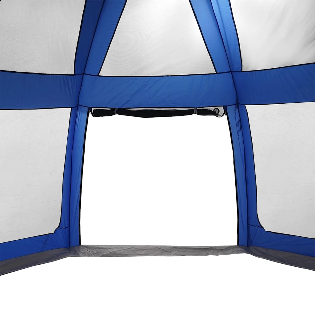 Pool Tent with Removable Canopy and Mesh Walls Azure Blue 510 x 510 cm