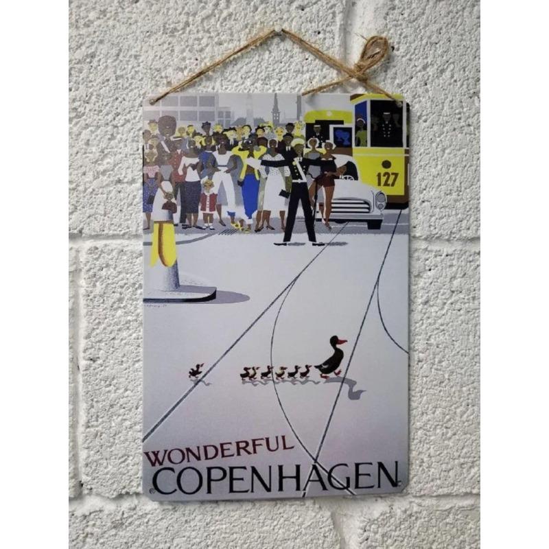 Venice Tourism Metal Poster, Vintage Travel Wall Art