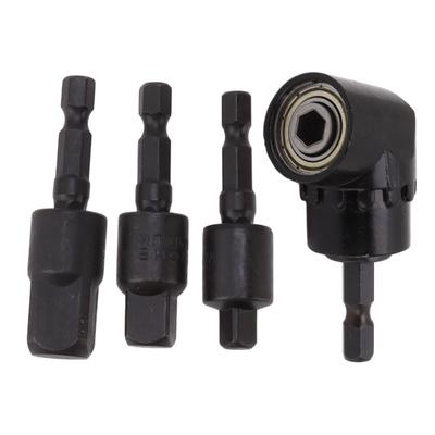 Sockets Adapter with 360 Degree Rotatable Hex Shank Drill Adapters 105 Degree Angle Screwdriver